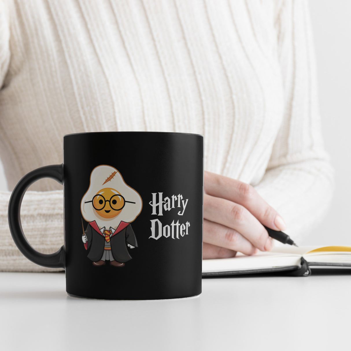 Spiegelei Harry Dotter Tasse