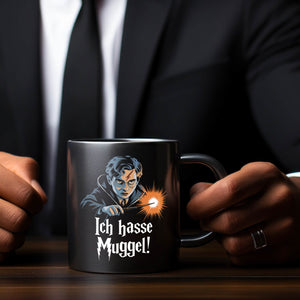 Grimmiger Zauberlehrling - Ich hasse Muggel Tasse