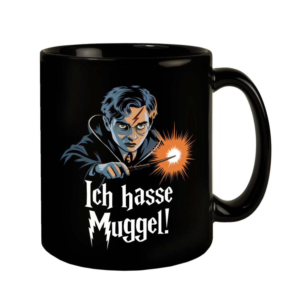 Grimmiger Zauberlehrling - Ich hasse Muggel Tasse