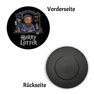 Bärtiger Zauberlehrling Harry Lotter Magnet