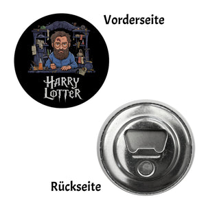 Bärtiger Zauberlehrling Harry Lotter Magnet