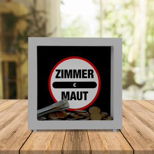 Zimmer Maut Spardose