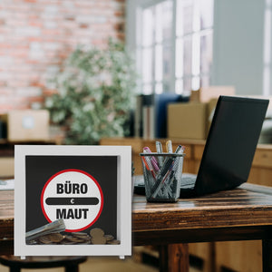 Büro Maut Spardose