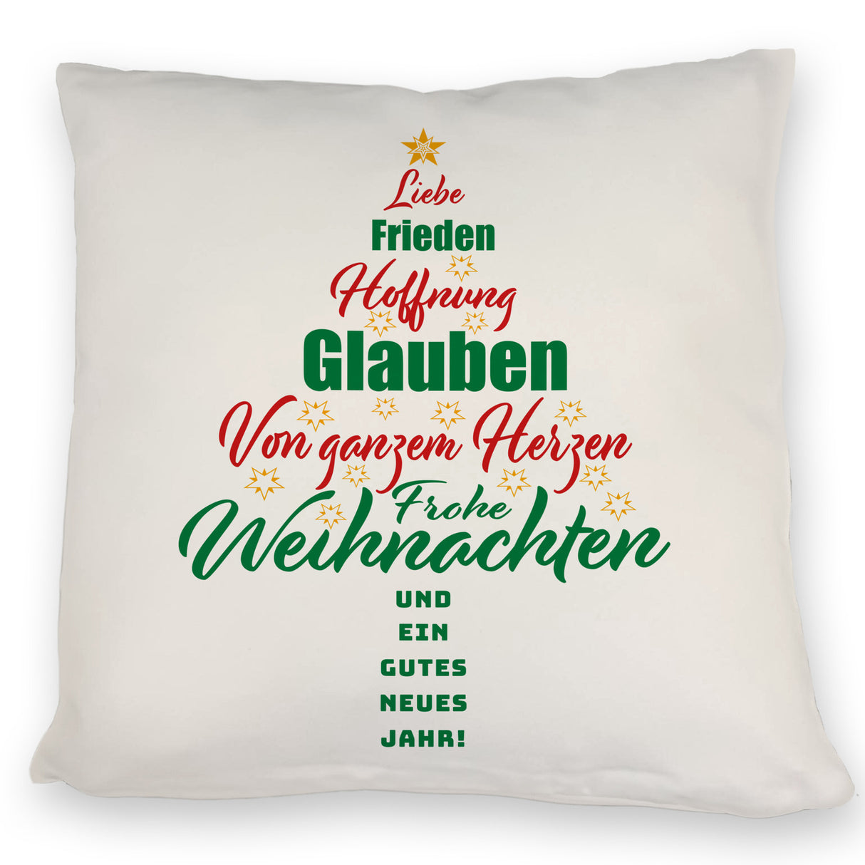 Frohe Weihnachten Kissen und ein gutes neues Jahr