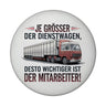 Lastwagen mit Anhänger - Wichtiger Mitarbeiter Magnet