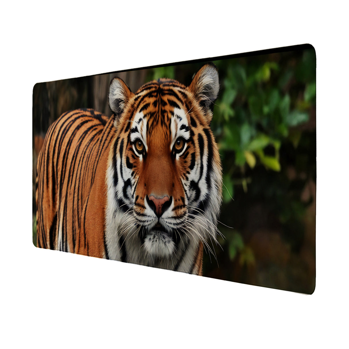 Tiger Schreibtischunterlage 69x31cm XXL Mauspad - Wildes Design für Ihr Büro