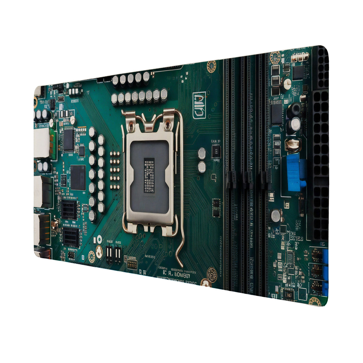 Motherboard Schreibtischunterlage 69x31cm XXL Mauspad - Technologisches Design für Ihren Arbeitsplatz