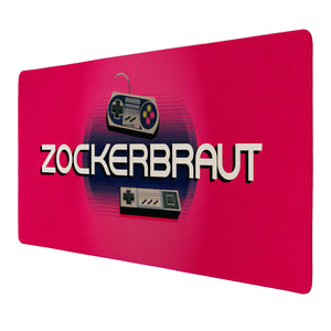 Zockerbraut Schreibtischunterlage 69x31cm XXL Mauspad