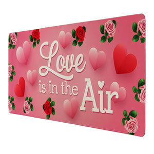 Love is in the Air Schreibtischunterlage 69x31cm XXL Mauspad