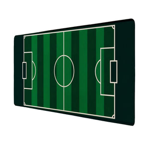 Fußballfeld Schreibtischunterlage 69x31cm XXL Mauspad - Perfekt für Fußballfans