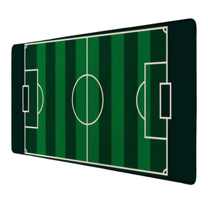 Fußballfeld Schreibtischunterlage 69x31cm XXL Mauspad - Perfekt für Fußballfans