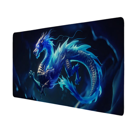 Drache Schreibtischunterlage 69x31cm XXL Mauspad - Fantasievolle Bürodekoration