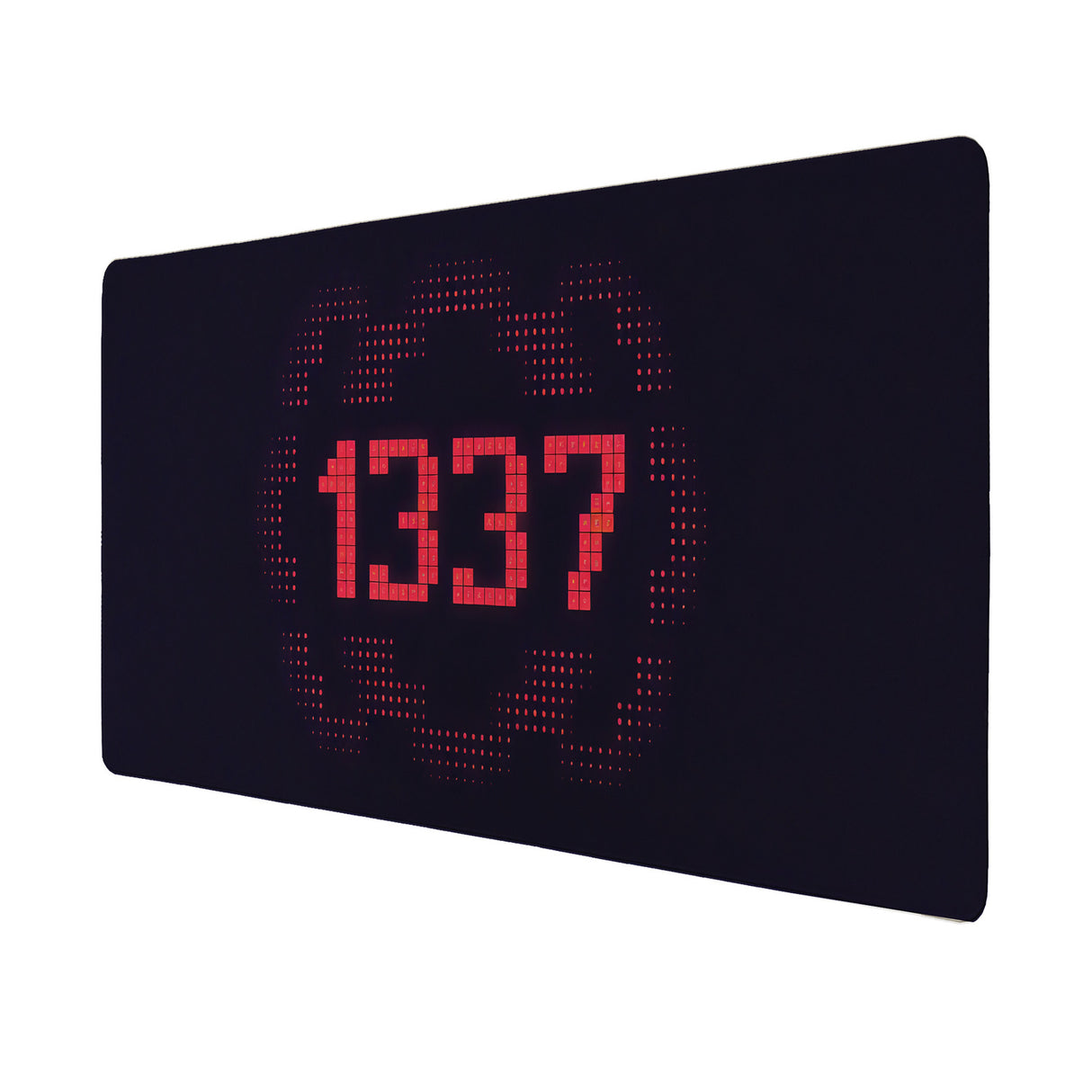 Code 1337 Gamer-Stil Schreibtischunterlage 69x31cm XXL Mauspad