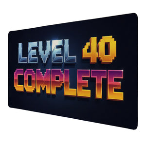 LEVEL 40 COMPLETE Schreibtischunterlage 69x31cm XXL Mauspad