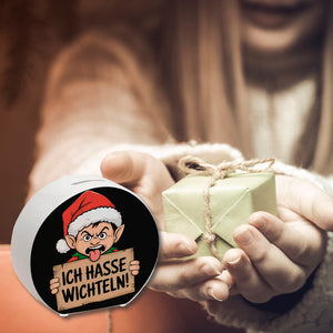 Weihnachtswichtel Ich hasse Wichteln Spardose