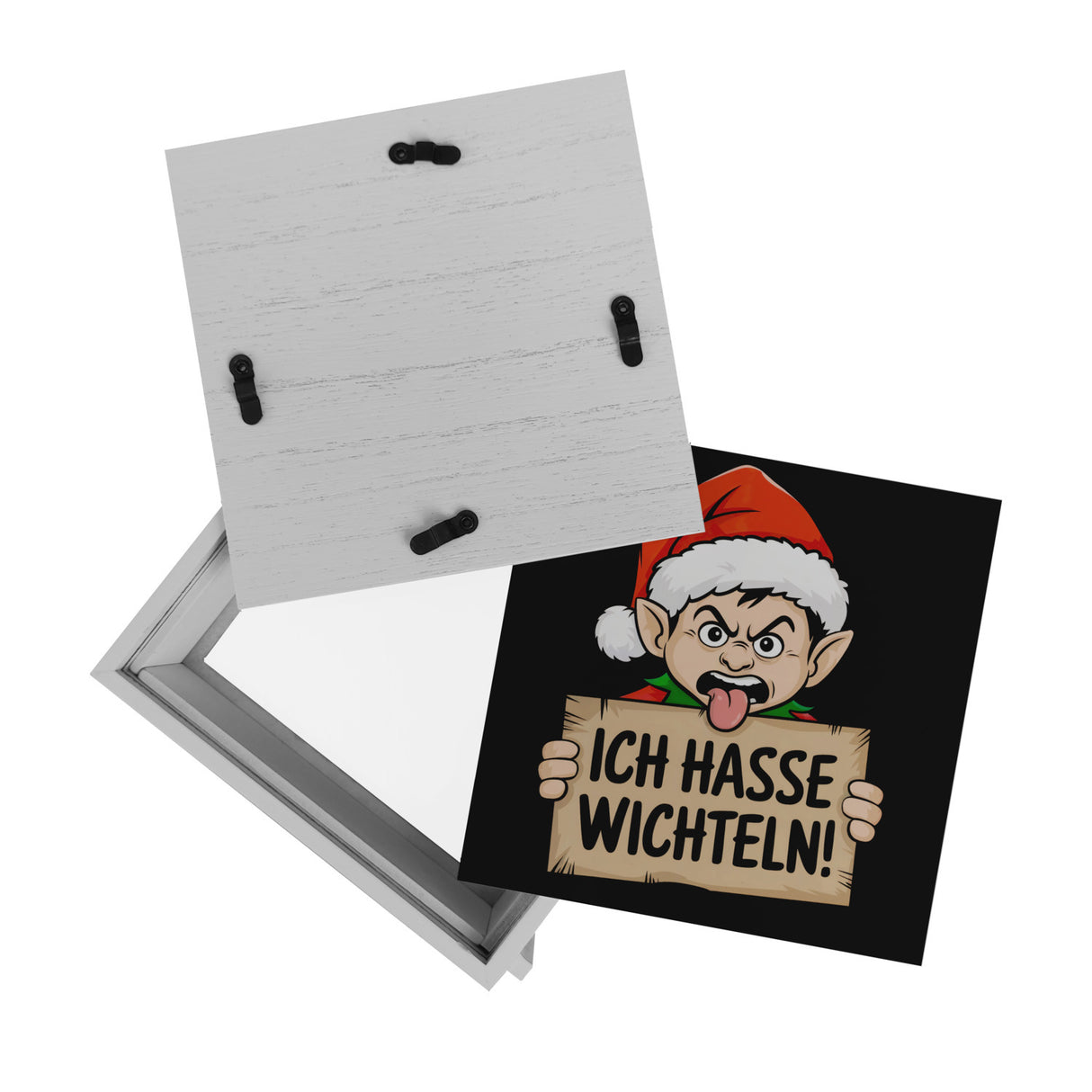 Weihnachtswichtel Ich hasse Wichteln Spardose