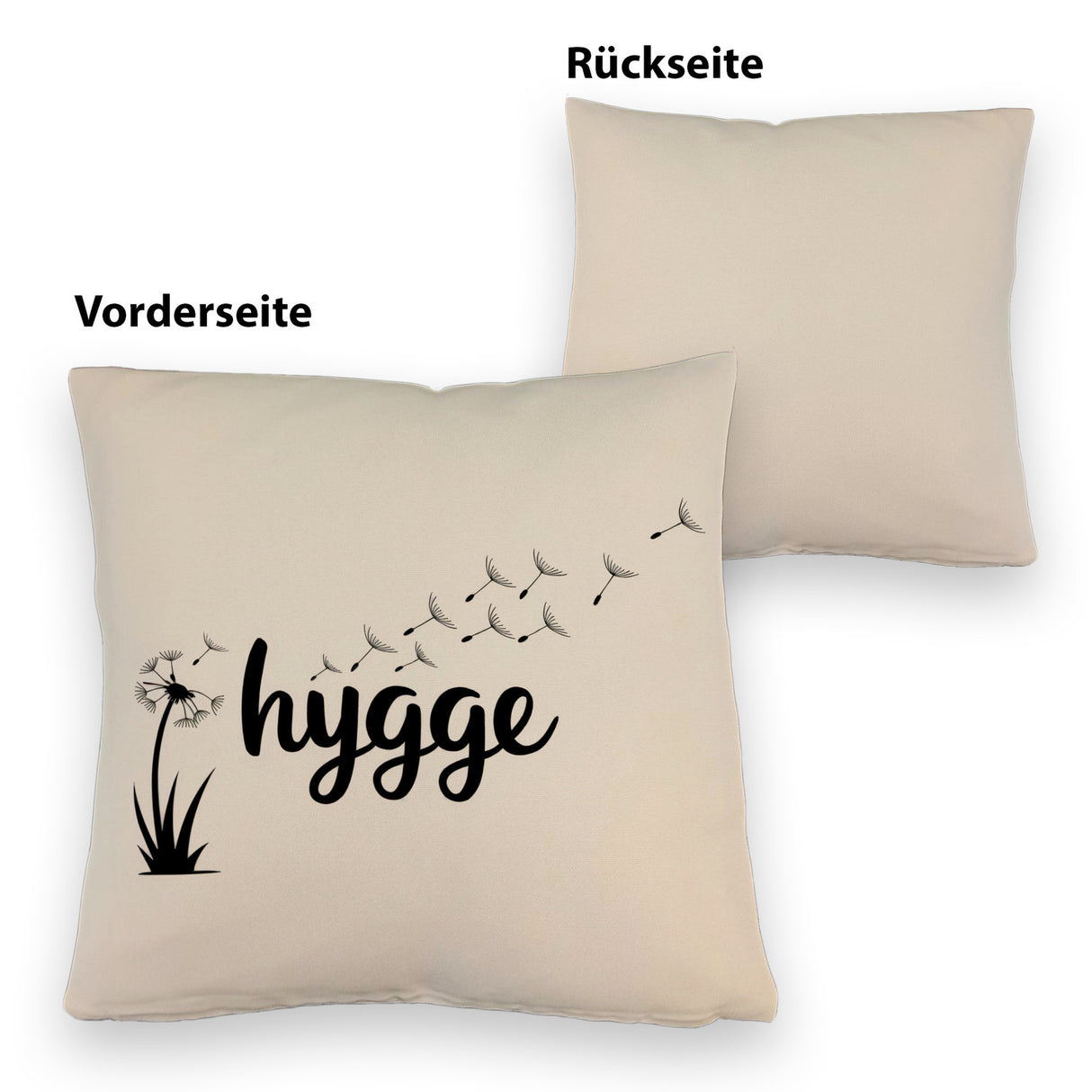 HYGGE Löwenzahn Kissen - Gemütlichkeit Pur