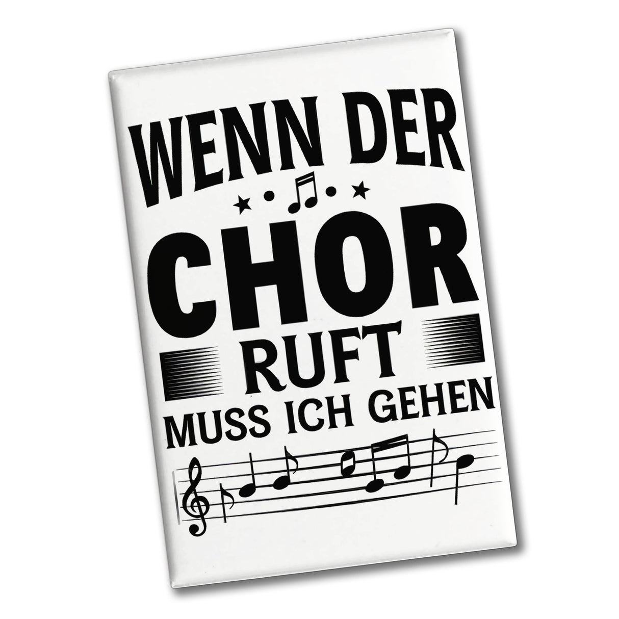 Wenn der Chor ruft Souvenir Souvenir Magnet