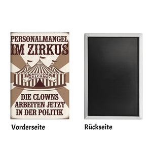 Zirkus - Clowns in der Politik Souvenir Souvenir Magnet