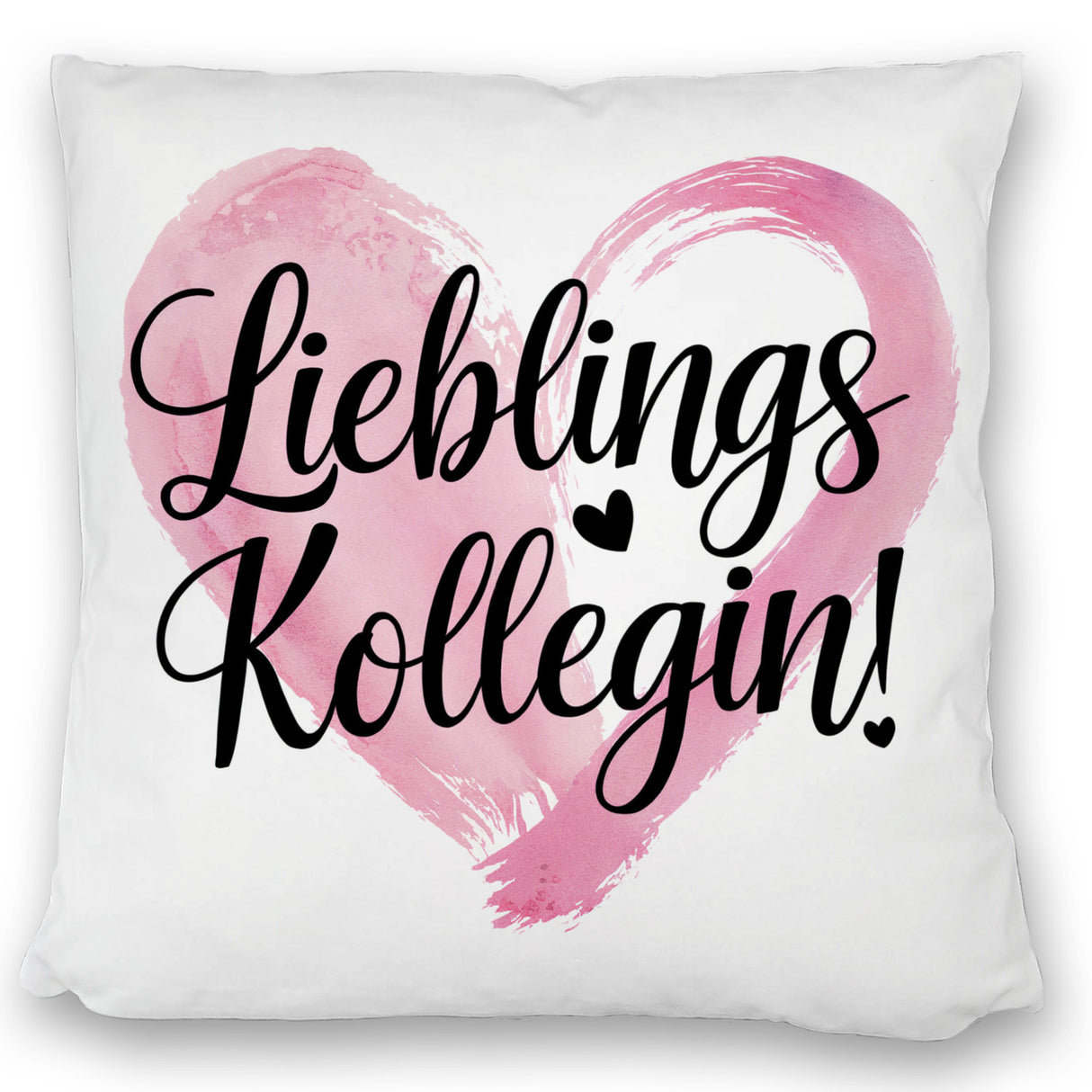 Lieblings Kollegin mit Herz Kissen