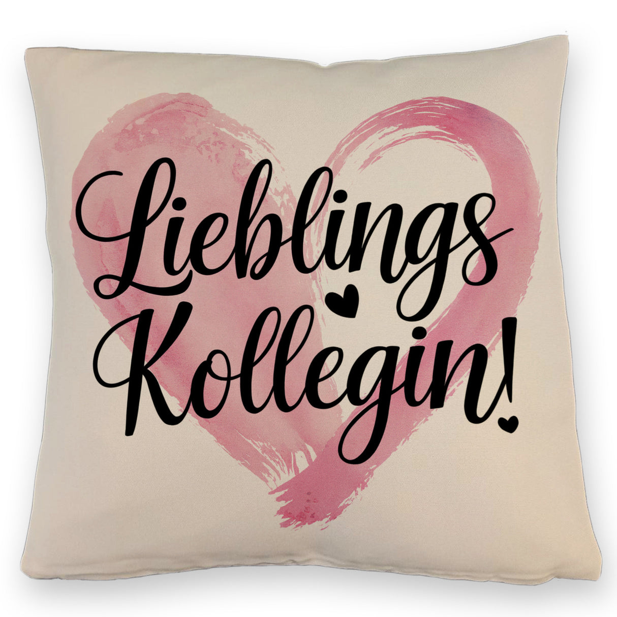 Lieblings Kollegin mit Herz Kissen