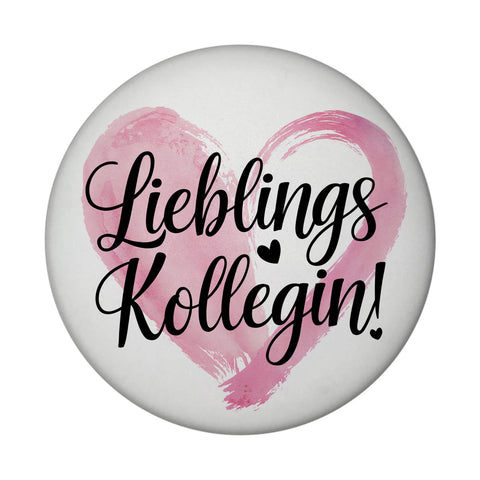 Lieblings Kollegin mit Herz Magnet