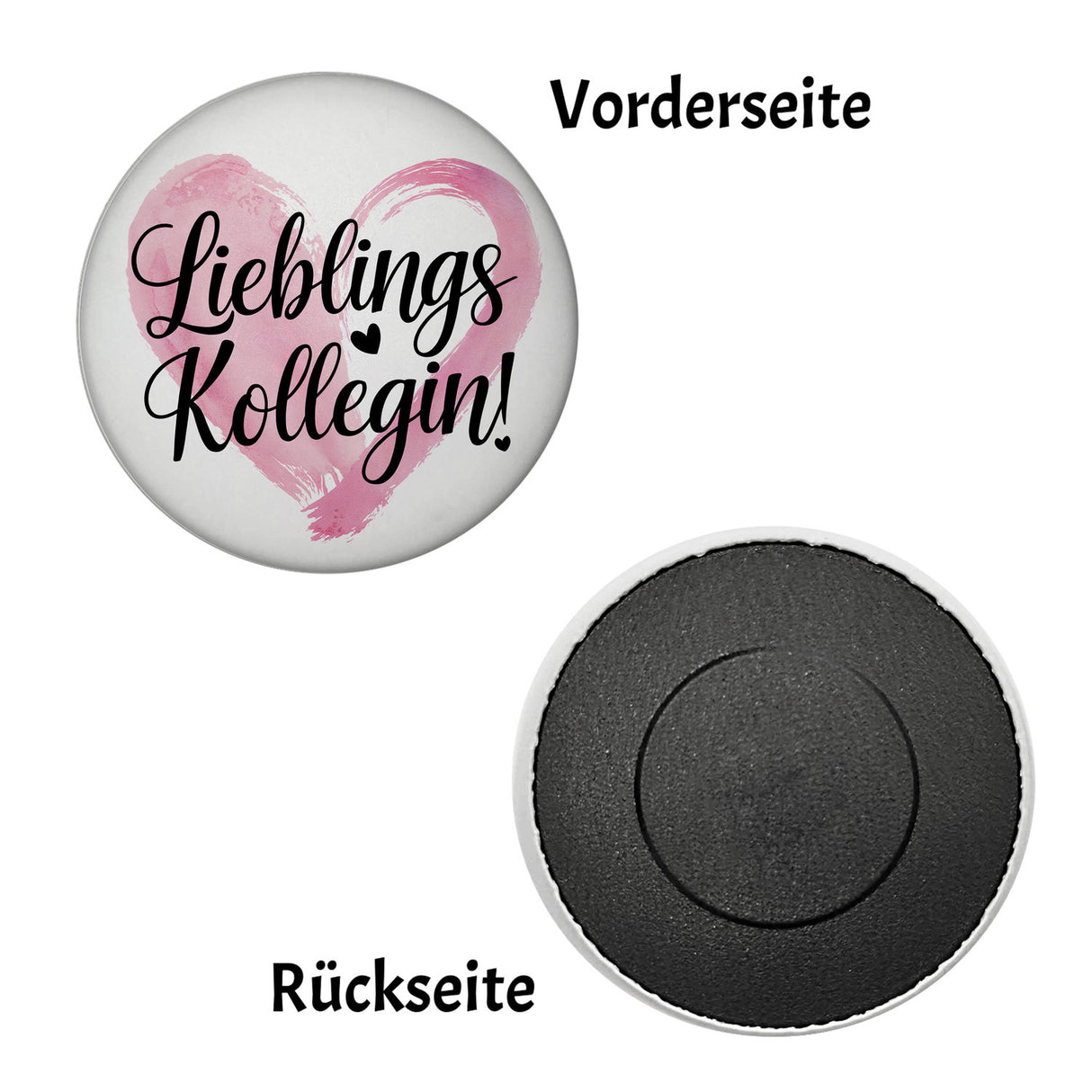 Lieblings Kollegin mit Herz Magnet