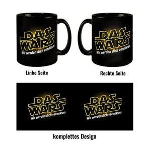 DAS WARS - Wir werden dich vermissen Kaffeebecher