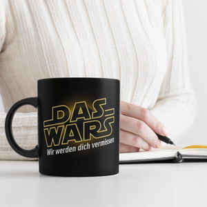 DAS WARS - Wir werden dich vermissen Kaffeebecher