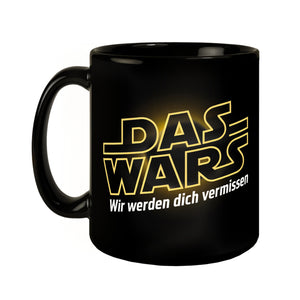 DAS WARS - Wir werden dich vermissen Kaffeebecher