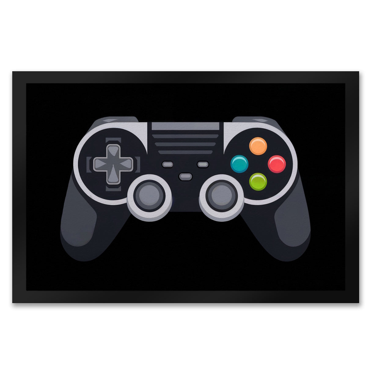 Videospiel-Controller Fußmatte in 35x50 cm - Gamer Deko für Zuhause