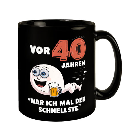 Vor 40 Jahren WAR ICH MAL DER SCHNELLSTE Sperma Tasse