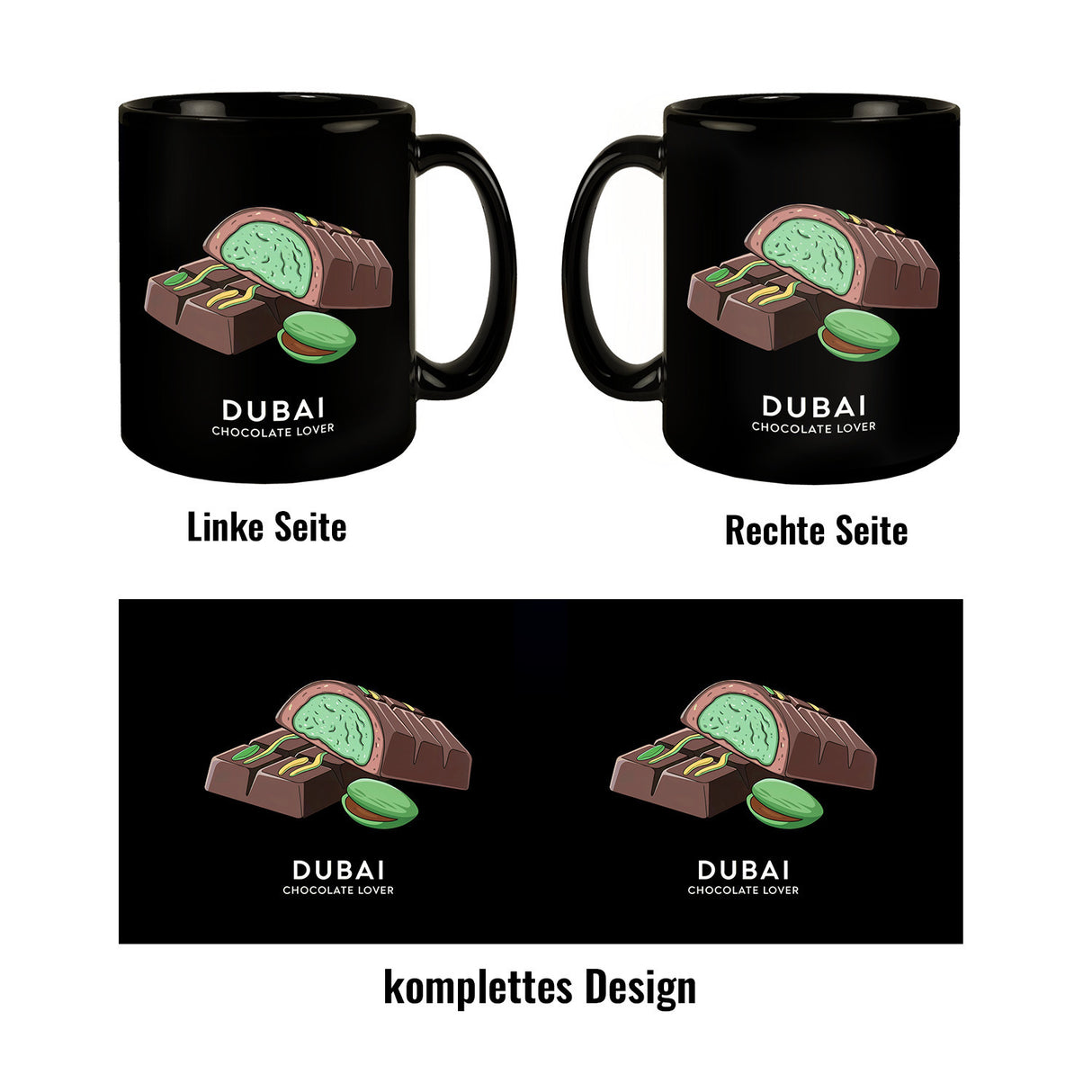 Dubai Schokolade Tasse - Dubai Chocolate LOVER