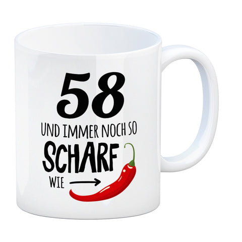 58 und immer noch so scharf wie Chili