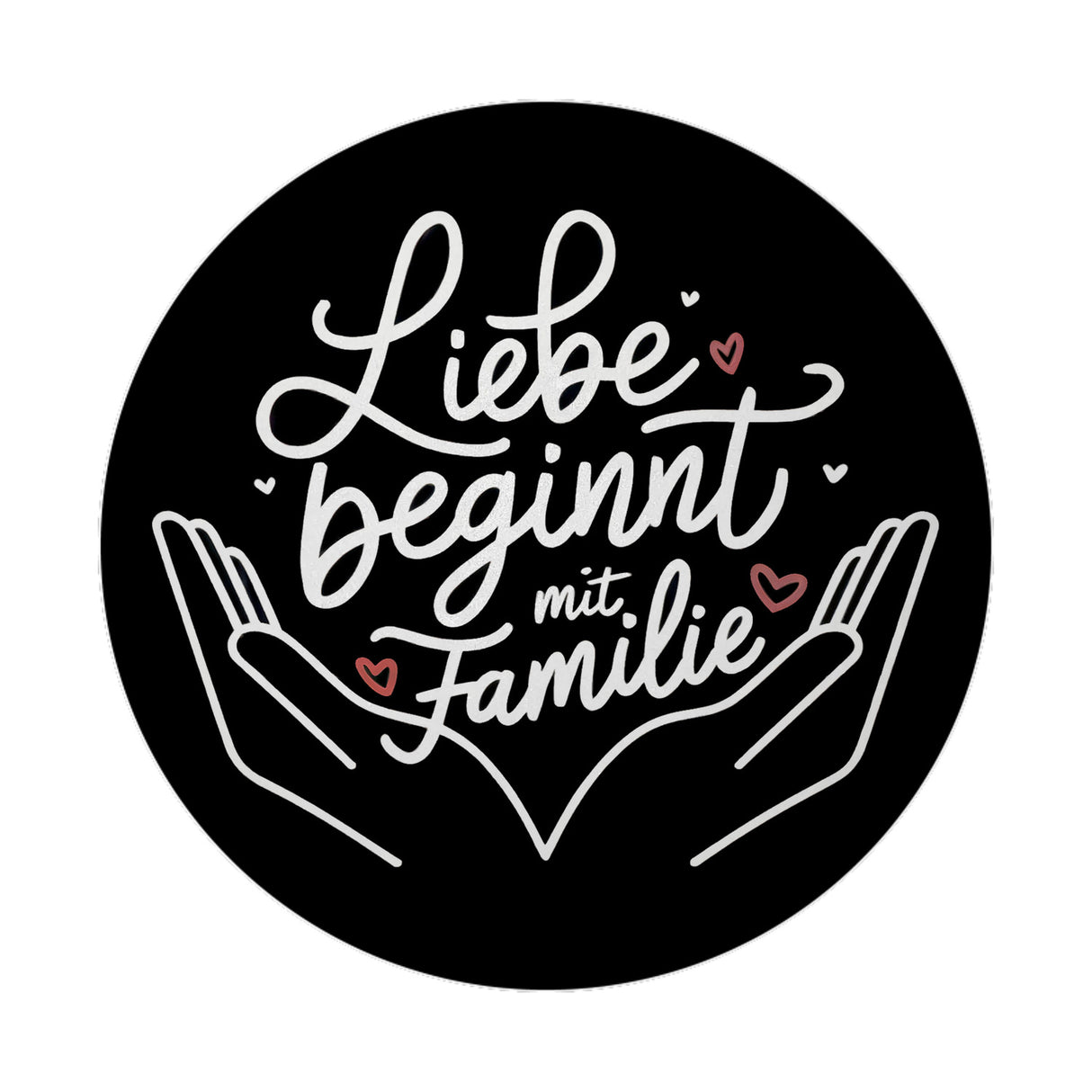 Liebe beginnt mit Familie Magnet