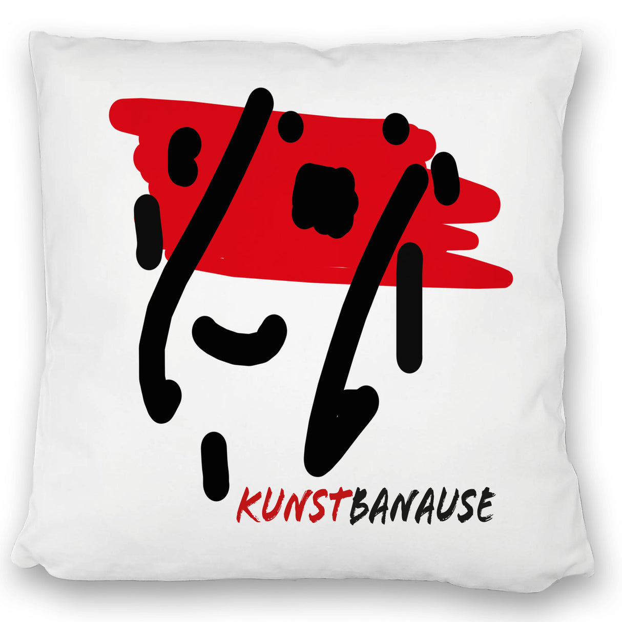 Kunstbanause Kissen für kreative Kunstliebhaber