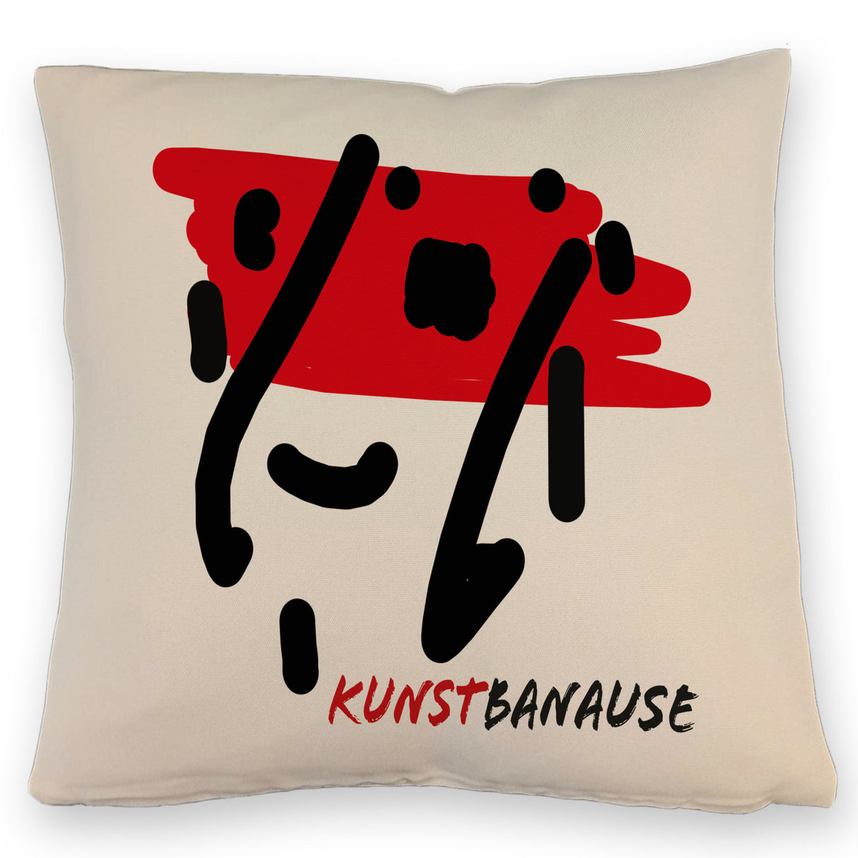 Kunstbanause Kissen für kreative Kunstliebhaber