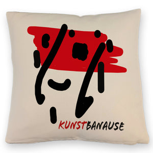 Kunstbanause Kissen für kreative Kunstliebhaber