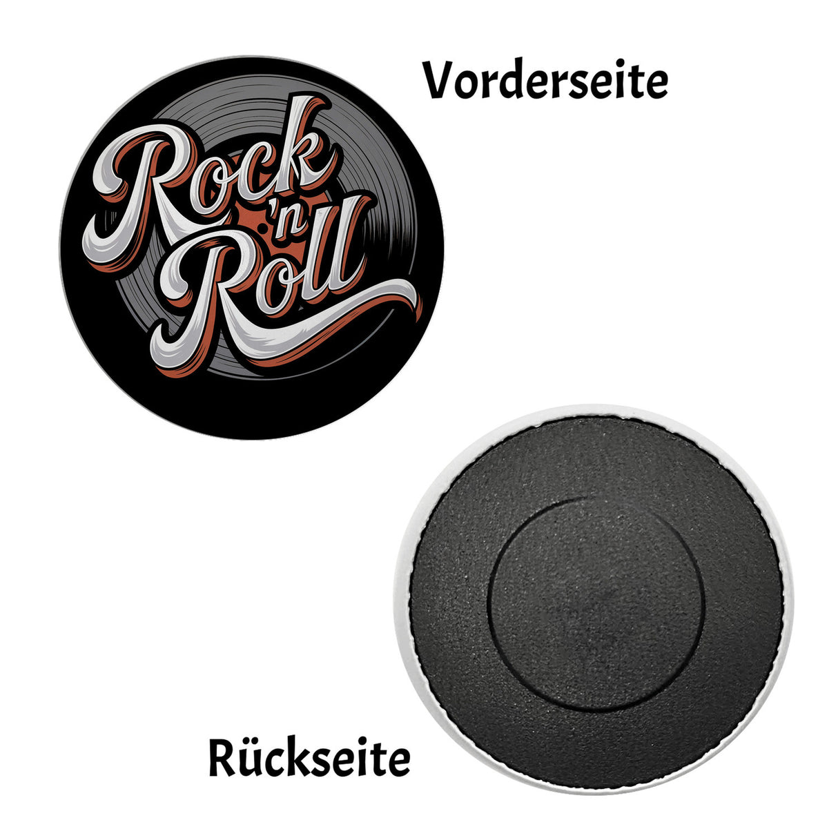 Rock n Roll Schallplatte Magnet