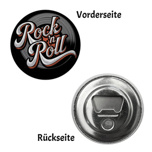 Rock n Roll Schallplatte Magnet