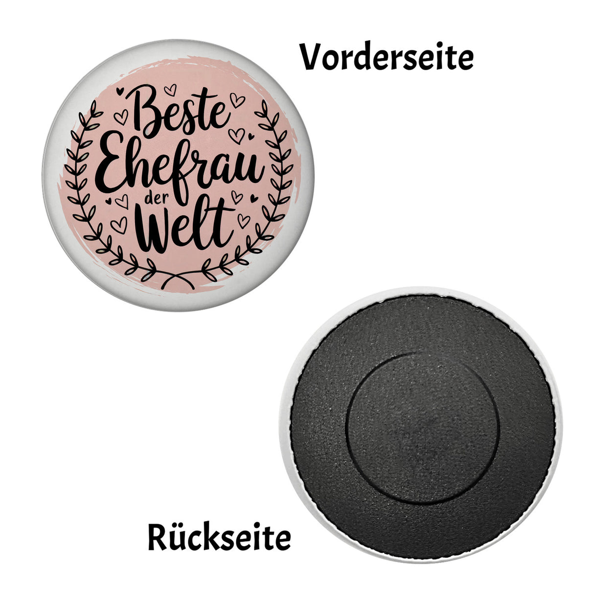 Beste Ehefrau der Welt Liebevolle Botschaft Magnet