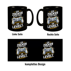 Gaming-Controller Zocker Levelt Tasse