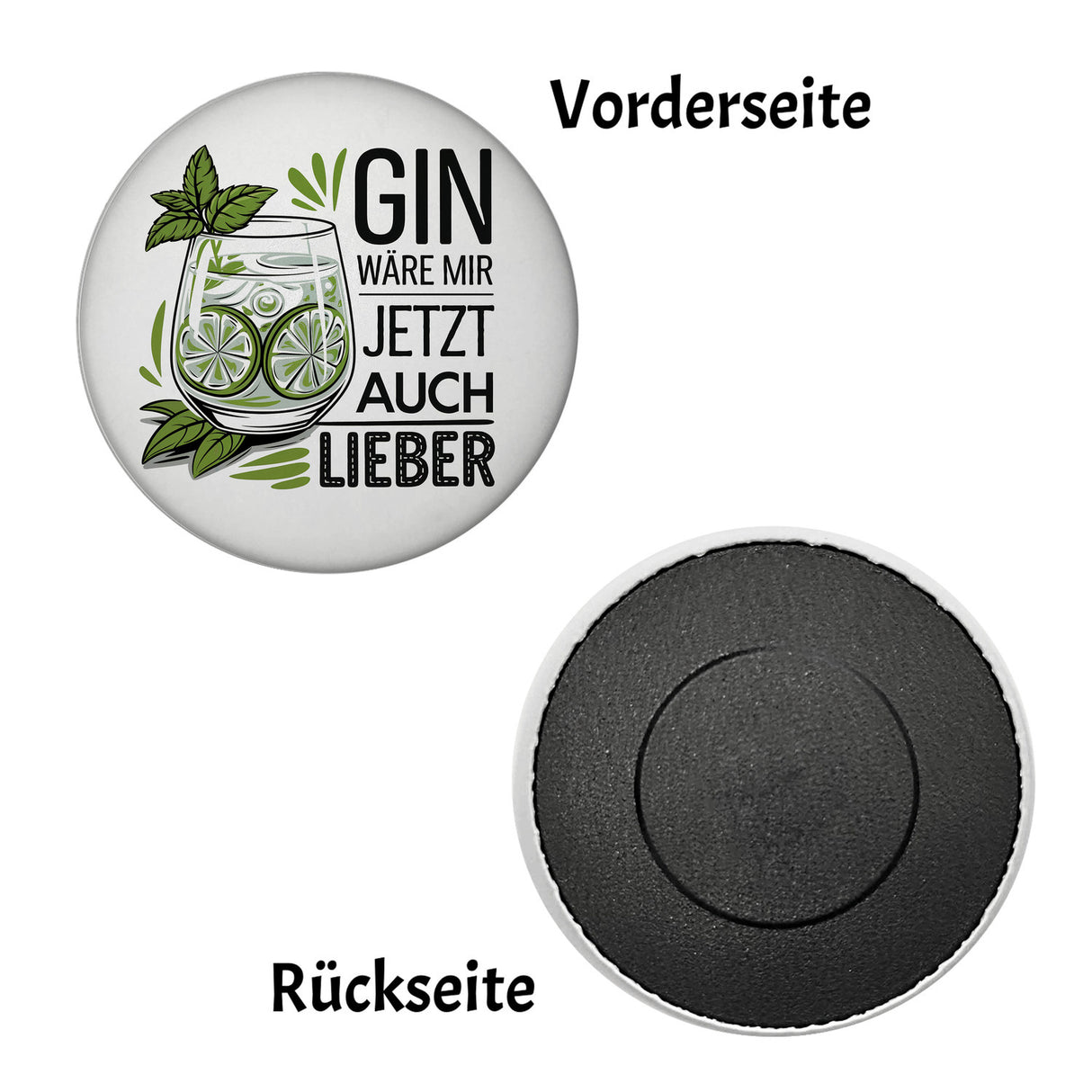 Gin wäre mir jetzt auch lieber Magnet