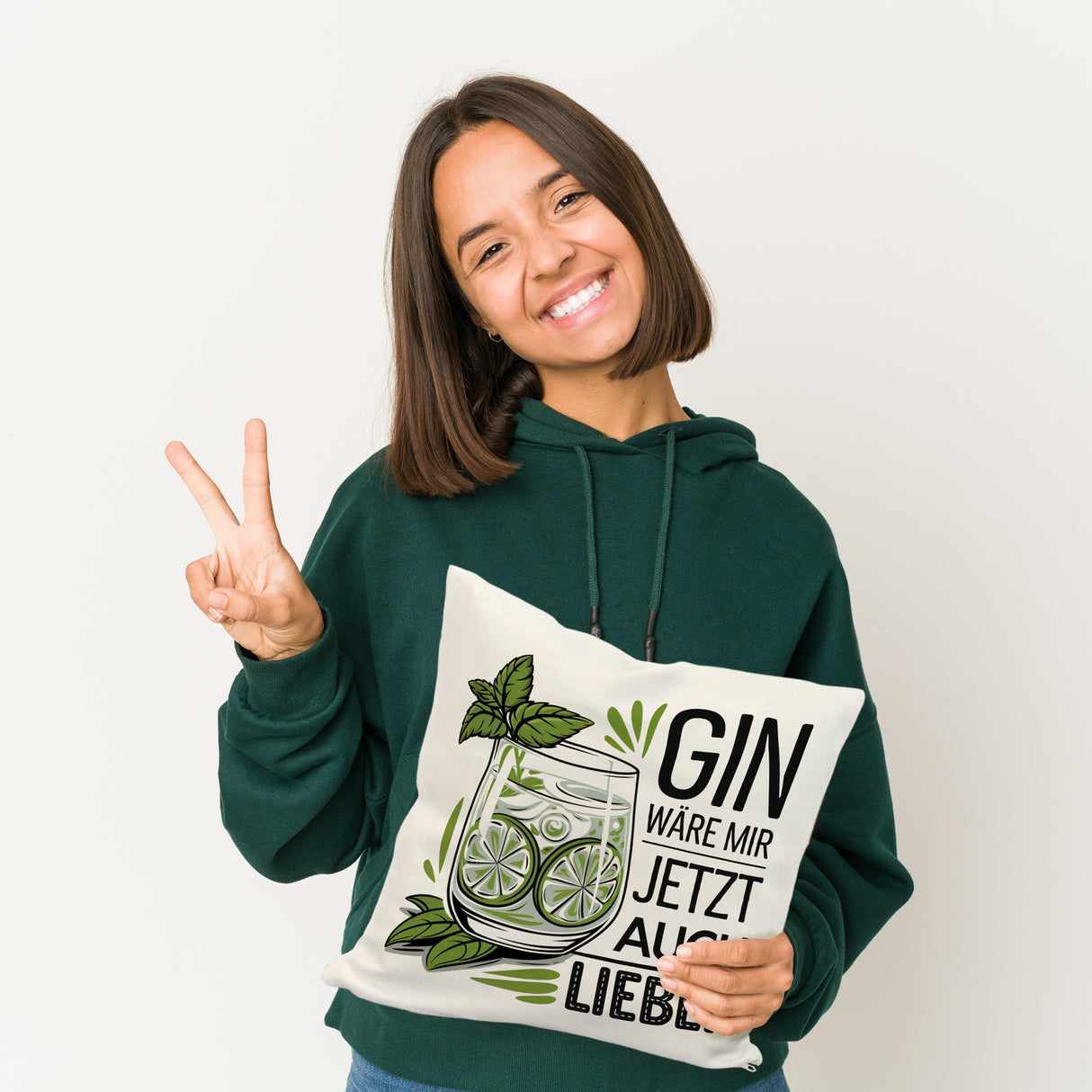 Gin wäre mir jetzt auch lieber Kissen