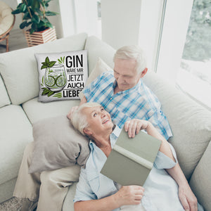 Gin wäre mir jetzt auch lieber Kissen