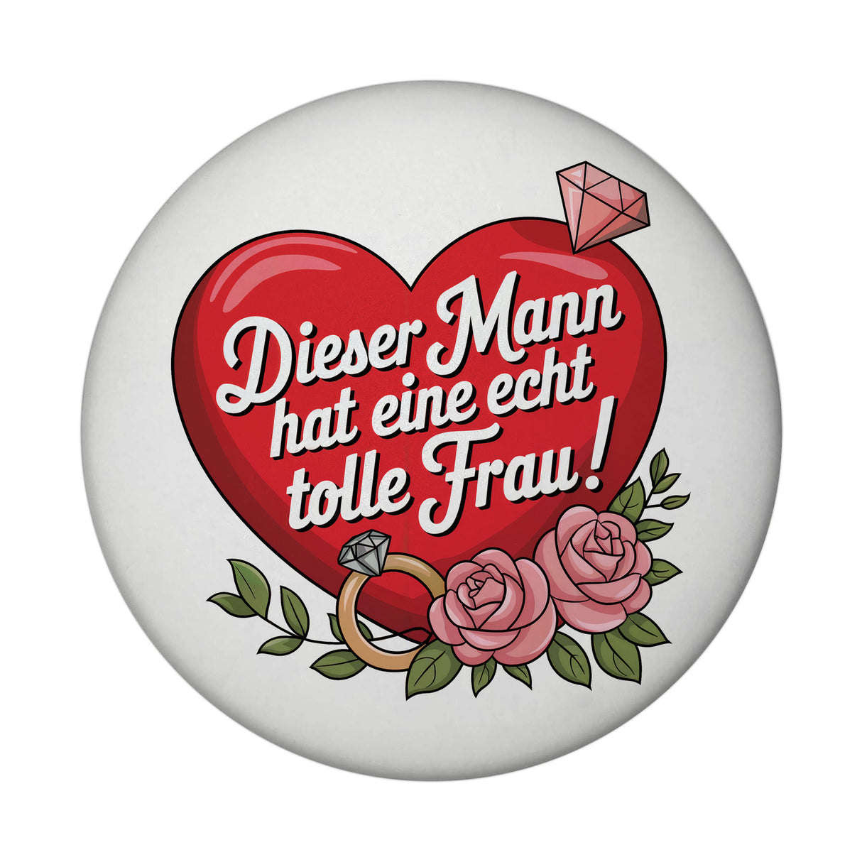 Dieser Mann hat eine echt tolle Frau Magnet