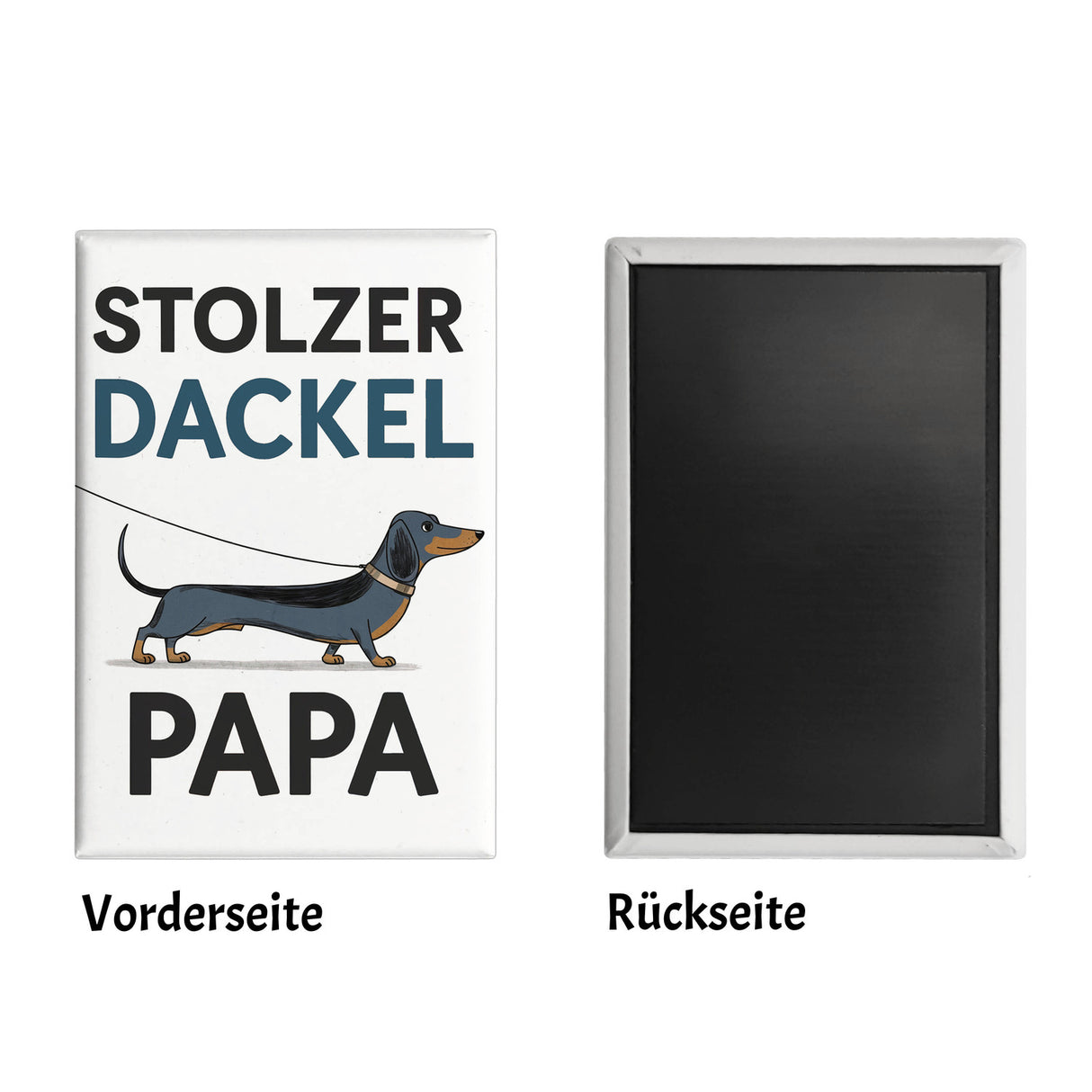 Stolzer Dackel Papa Souvenir Souvenir Magnet