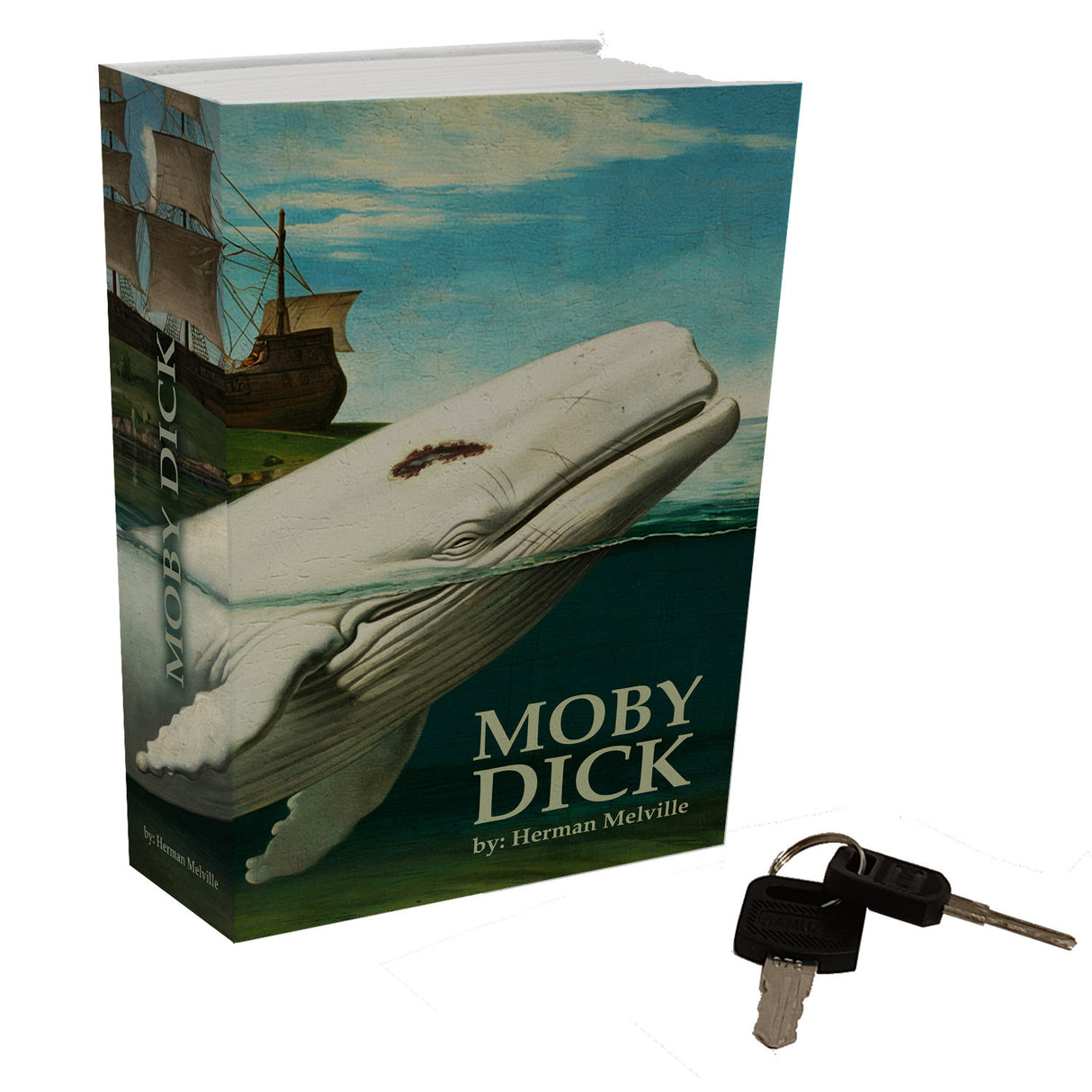 Großer Weißer Wal Moby Dick Booksafe