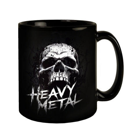 Heavy Metal Totenkopf Tasse