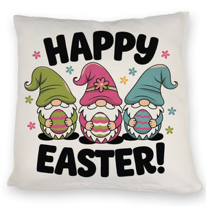 Drei Wichtel mit Ostereiern Kissen - Happy Easter